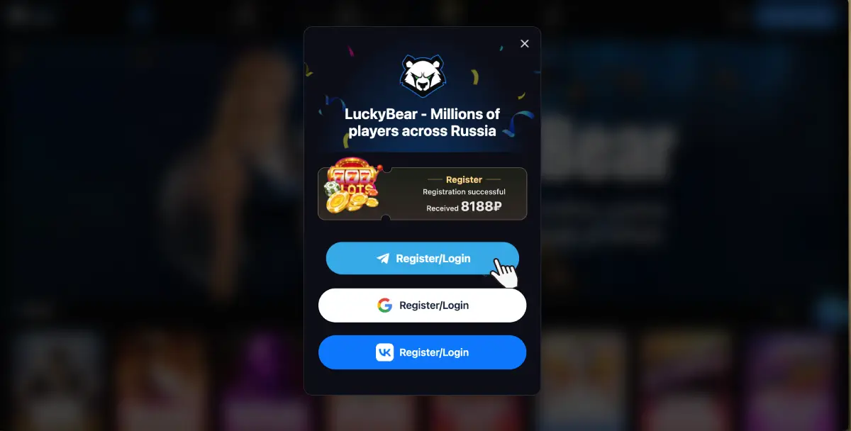 Bonos y promociones de LuckyBear casino para nuevos jugadores